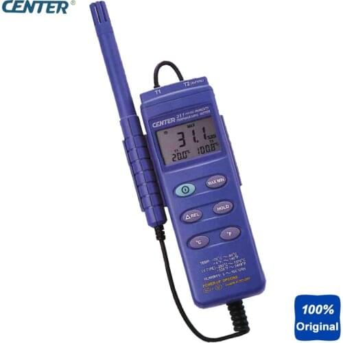 Performance Sensor PC Interface Dual Input Humidity Temperature Tester CENTER-311