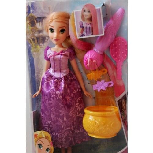 Hasbro New Princess Doll Frozen 2 Anna Rapunzel Action Figure Dolls Girls Play House Princess Toys Kids Educational Toy Gift