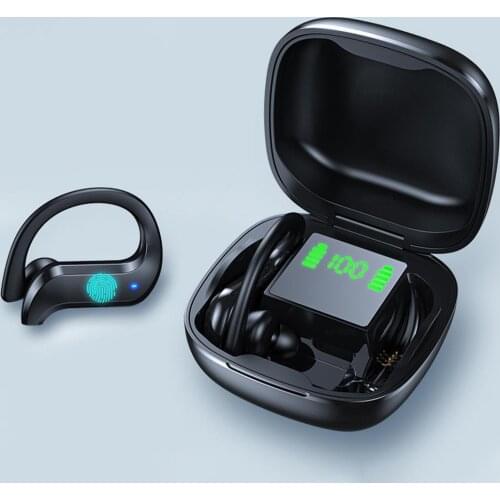 MD03 TWS Bluetooth 5.0 Wireless Touch Earphones with Digital Display Charge Box