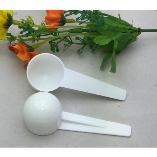 5000pcs Measure Plastic Spoon Plastic Measuring Scoop 5g Measure Spoons Kitchen Tool#36808