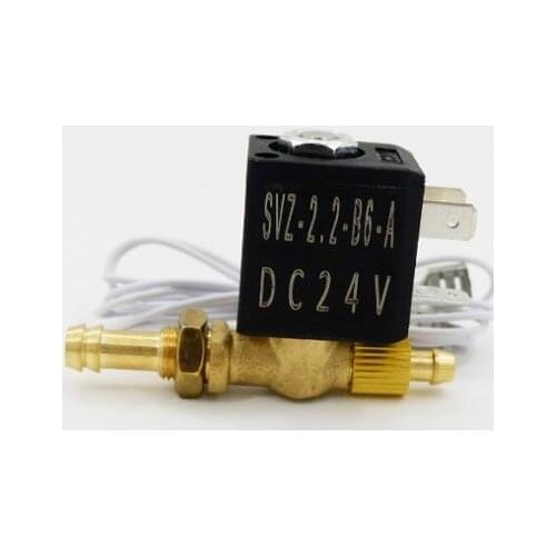 Back-flush type normal closed bayonet type solenoid valve SVZ-2.2-B6-A AC DC 24V 36V 220V 2 position 2 way solenoid valve