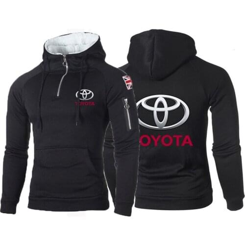 2021 New Autumn Mens hoodies Toyota Car Logo Printed Sweatshirt Streetwear Mens clothes hoodie casual Sportswear