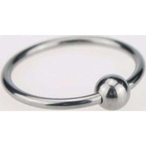 Stainless Steel Sex Products Cock Ring Penis Rings Male Delay Ejaculation More Hard Prevent Impotence Lock Sex Toys_HE153