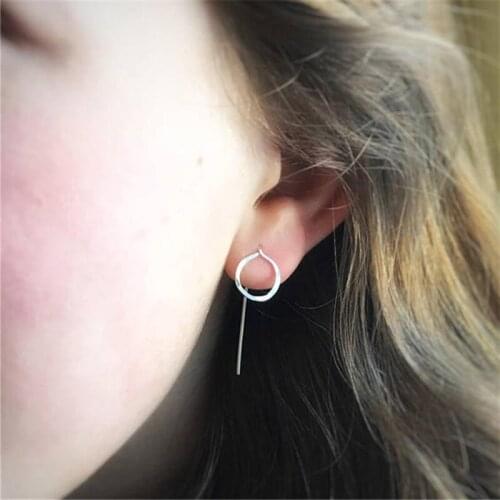 Handmade Gold Filled Earrings Vintage 925 Silver Brincos Jewelry Boho Pendientes Earrings For Women Oorbellen