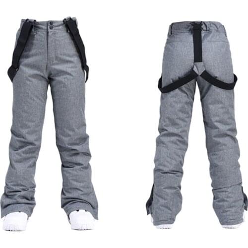 Ski Pants Men And Women Outdoor High Quality Windproof Waterproof Hot Couple Snow Pants Winter Ski Snowboard Brand Pants