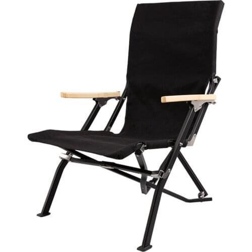 TNR Aluminum Alloy Folding Chair Outdoor Camping Chair Portable Ultralight Beach Hiking Picnic Seat Fishing Tools Chair