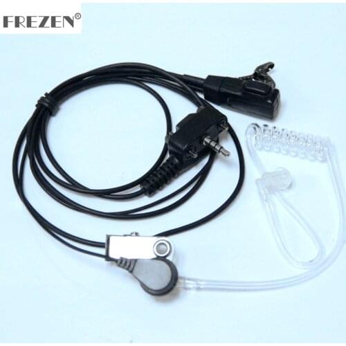 Covert Acoustic Tube Bodyguard Earpiece Headset Microphone For Yaesu Vertex Two Way Radio VX-231 VX-131 VX-132 VX-150 VX-160