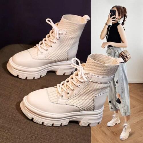 TNCHLL Women's Wedge Ankle Boots