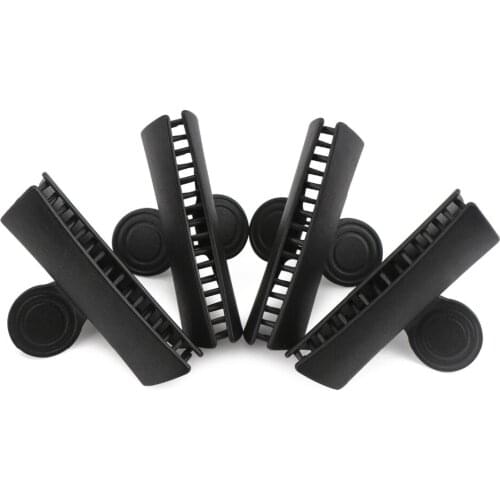 Segbeauty 4pcs/set Butterfly Hair Clips Woman Girls Hairpins Black Styling Holding Tools Hair Section Claw Clamps Salon Sets