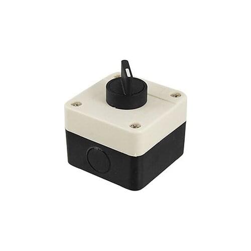 240VAC 3 Positions Rotary Selector Push Button Switch