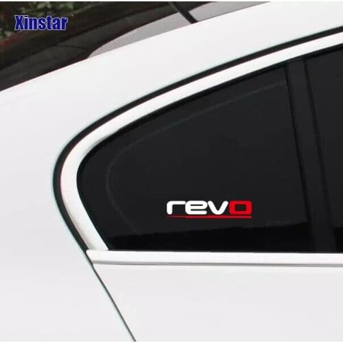 2psc revo Car windows sticker For volkswagen VW Golf 6 7 MK3 MK4 MK5 MK6 MK7 TDI R20 R32 GTI Polo CC