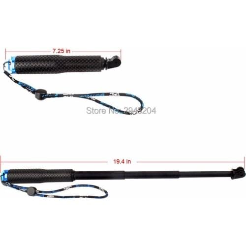 Aluminum Extendable Selfie Stick Waterproof Monopod Tripod Mount for GoPro Hero 5 4 3 for SJ40 Xiaomi Yi VP403