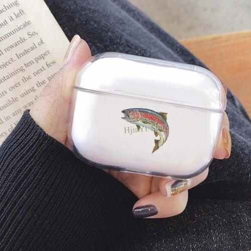 Fishing angler fish pike perch carp Cover For AirPods Pro 3 Air Pods Case Earphone Accessories TPU Protector Airpods3 Case