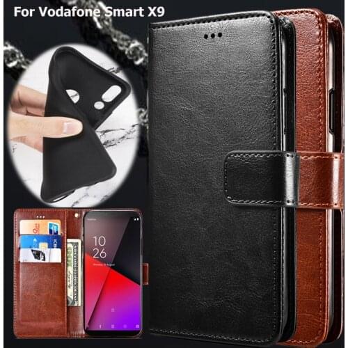 Cover For Vodafone Smart X9 Pattern Flip Phone Case For Vodafone Smart X 9 Coque Funda PU Leather Wallet Leather Cover Capas