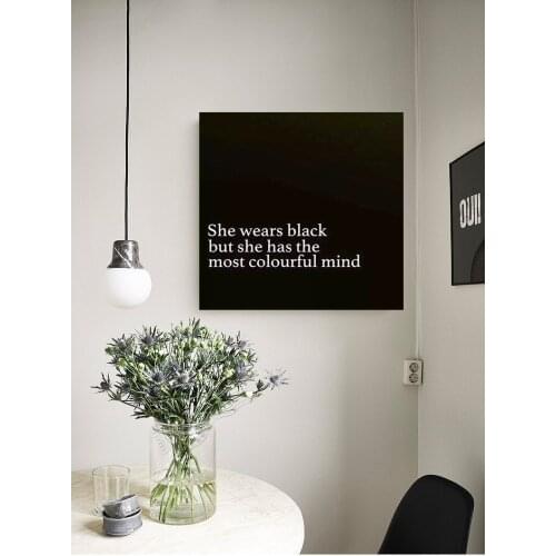 Quote Canvas Art Painting Poster Wall Pictures For Home Decoration Modern Wall Art Paintings
