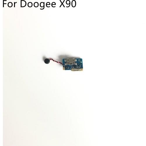 Doogee X90 Used USB Charge Board + Mic Microphone For Doogee X90 MT6580A 6.1" 600x1280 Smartphone