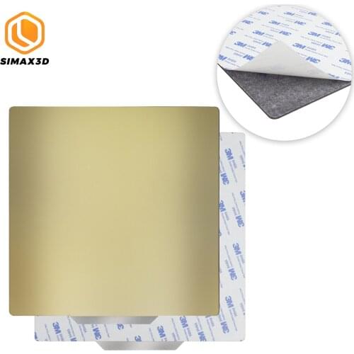 SIMAX3D Cold PEI Frosted 3D Print Build Surface Polyetherimide Cold PEI Sheet 0.3mm Thickness for CR10 Ender-3 3D Printer Parts
