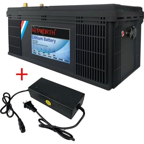 12V 160Ah LiFePO4 Storage Battery BMS Lithium Power Batteries 3000 Cycles For RV Campers Golf Cart Off-Road Off-grid Solar Wind