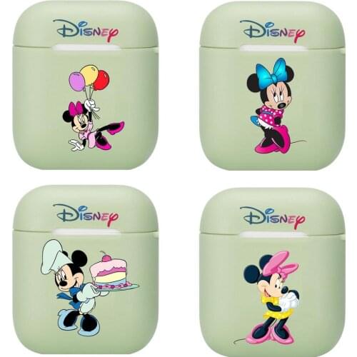 Disney Soft Silicone Cases For Apple Airpods 1/2 Protective Case Bluetooth Wireless Earphone Cover For Apple Air Pods