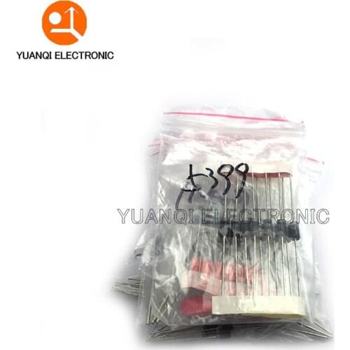 Fast Switching Schottky Diode kit set 1N4148 1N4007 1N5819 1N5399 1N5408 1N5822 FR107 FR207 8values=100pcs Electronic Components