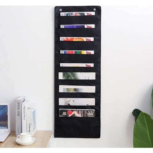 Over the Door File Organizer,Wall Mounted Hanging File Folder Holder Mail organizers, Office Supplies Storage Pocket for Paper