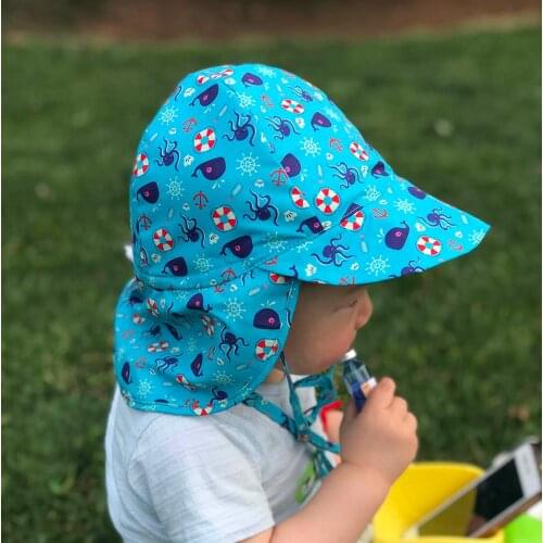 Children Bucket Hat Kids Unisex Beach UV Protection Outdoor Essential Sun Cap