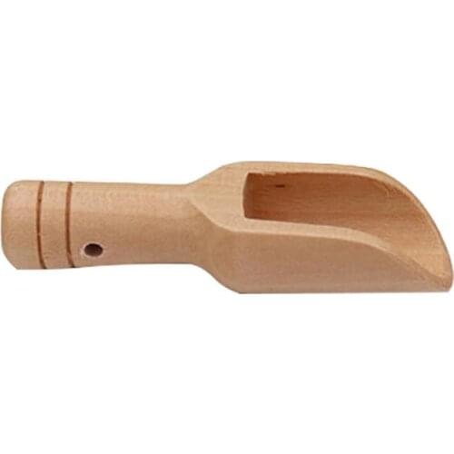 Durable Natural Wooden Coffee Tea Sugar Salt Powder Spoon Scoop Kitchen Utensil Tool Supplies Accessories Products