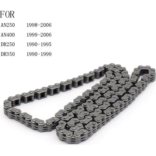 Camshaft Timing Chain FFor Suzuki AN250 AN400 SkyWave Burgman DR250 DR350 Motorcycle Accessories Cam Time Chain