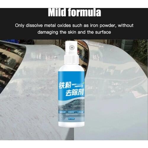 Neutral Rust Removal Spray Easy to Apply Rust Stain Remover Car Surface Cleaning Tool 100ml MC889
