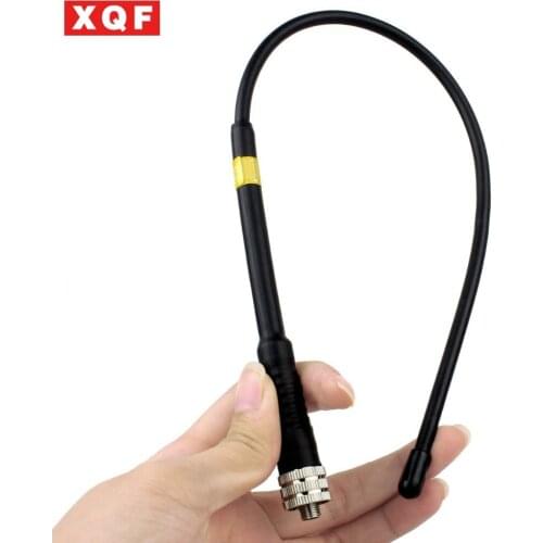 XQF SMA-F Antenna VHF/UHF 144/430MHz Antenna for BAOFENG BF-888S UV-5R for Kenwood WOUXUN PUXING Ham Radio Walkie Talkie