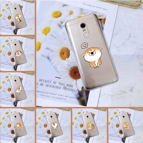 Back Cover For Xiaomi Redmi Note 6 Pro 5A Prime 5 4 4X Soft Silicone Cute Dog Phone Case For Pocophone F1 Redmi S2 6A 5 Plus 4A