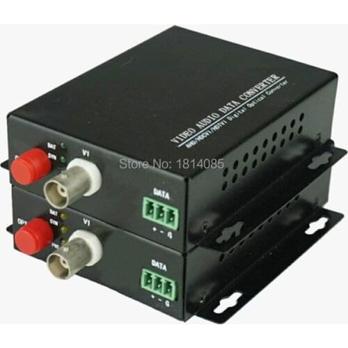 1channel Digital Video Optical Transceiver Single-fiber single-mode fiber optic converter FC 20KM