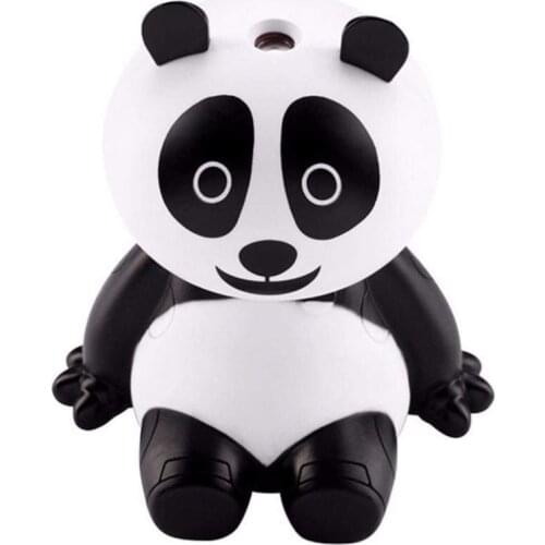 120ML USB Panda Humidifier Essential Oil Diffuser Aroma Cool Mist For Home Office Bedroom Living room and Spa Baby