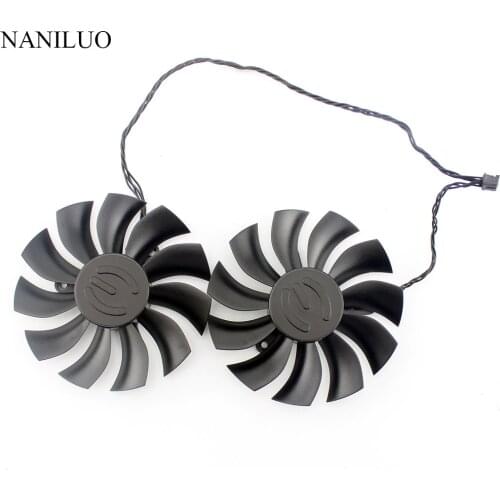 2 Pcs/Lot 86MM PLA09215B12H 4Pin For EVGA GTX 960 970 980 Ti Fan GTX960 GTX970 GTX980 GTX980Ti VGA Cooler Graphics Card Fan