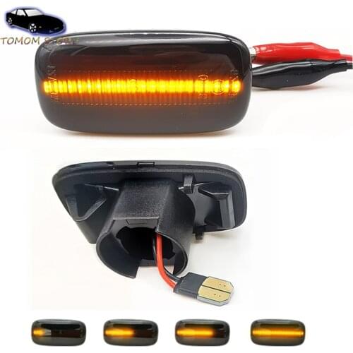 2x Repeater Flashing LED Turn Signal Light for Nissan Primera Camino P11 Serena C24 Sunny G10 Skyline R34 Stagea WC34 Bluebird