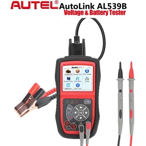 Autel AutoLink AL539b OBD 2 Code Reader Electrical Test OBD2 Scan Tool Auto Scanner Automotive Escaner Automotivo Automotriz