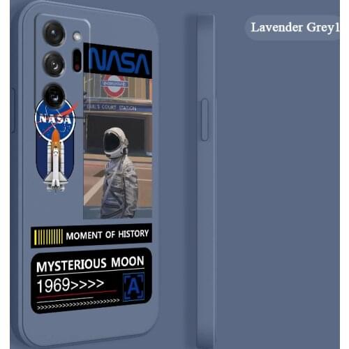 Street View Astronaut Case For Huawei P40 P30 P20 Pro Lite Mate 40 30 20 Pro Lite P Smart 2021 Y7A Ultra Thin Soft Phone Cover
