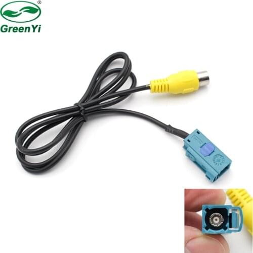 GreenYi For Mercedes-Benz C / E / GLK Volvo S80L Dedicated Reversing Rear View Camera RCA Video Adapter Cable