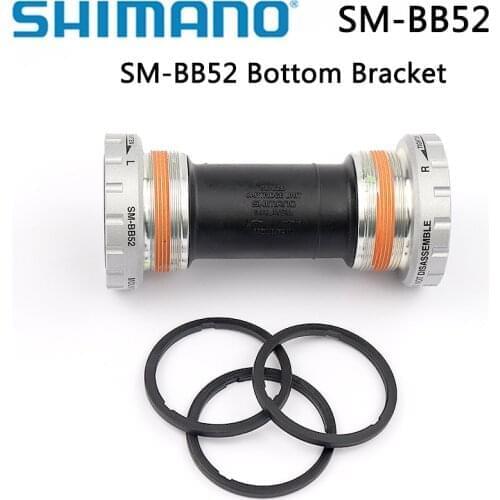 Shimano Deore SM BB52 Hollowtech II Mountain Bike Bottom Bracket 68/73mm BB52 Mountain Bicycle Bottom Brackets