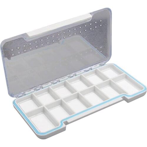 Magnetic Fly Fishing Storage Box ABS Waterproof Transparent Lid Fishing Tackle Box Hook Lure Flies Box