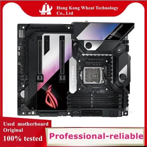 For ASUS ROG MAXIMUS XII FORMULA Motherboard Socket LGA 1200 M.2 nvme ssd For Intel Z490 Used Original Desktop Mainboard