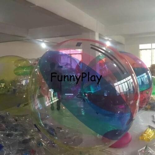 Zorb ball in sports and entertainment Water Paly Equipment swimming pool rolling water roller exciting bouncing balls