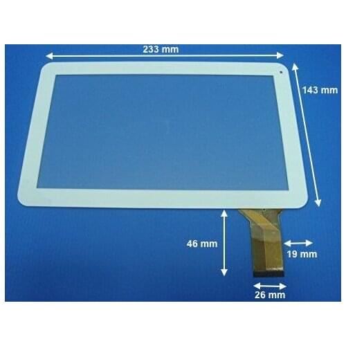 New 9" 50PIN touch panel For LOGICOM S932 (M909) MPMAN MPDC9000 touch screen panel Glass Sensor Replacement