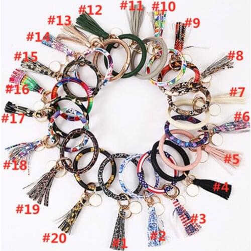 2021 Ring handbag new change storage bag personality tassel small card bag key hanging buckle simple small bag