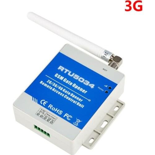 Premium Quality New 1Set RTU5034 2G/ 3G GSM Door Gate Opener Relay Switch Remote Access Control System