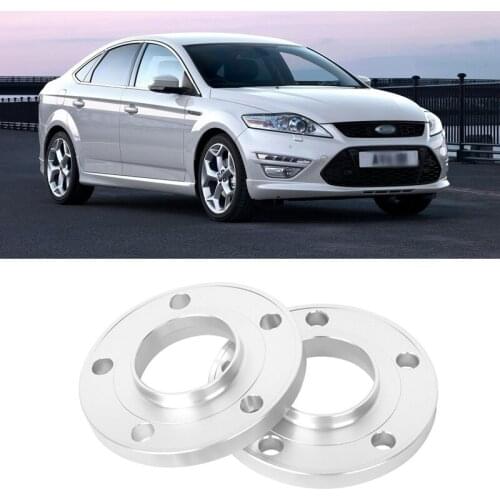 2PCS 5x108 63.4CB Aluminum Centric Wheel Spacers Tire Adapters Rims Flange Hubs For Ford Mendeo 2004