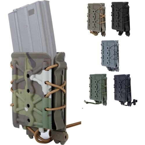 Tactical Magazine Pouch For 7.62/5.56 Fast Belt Molle Magazine Pouch For Military Shooting Hunting Paintball Accessories