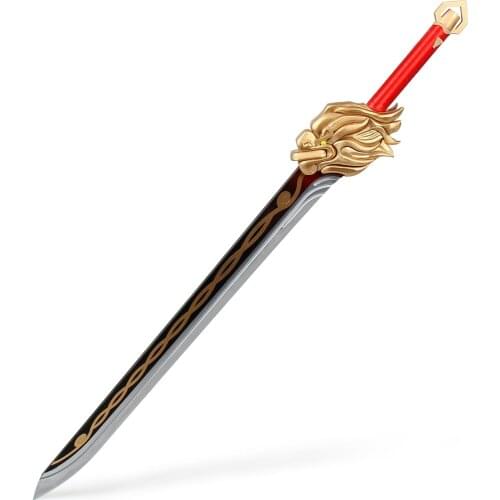 Genshin Impact Weapon Sword Lions Roar Cosplay Prop
