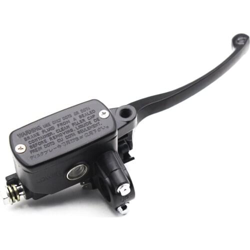 Black Universal 7/8" 22mm Motorcycle Front Brake Clutch Master Cylinder Hydraulic Pump Lever For Honda Yamaha Suzuki Kawasaki