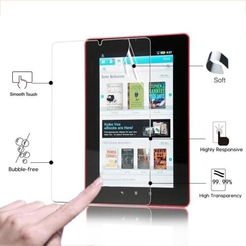 Ultra HD LCD Anti-Scratches Screen Protector Film For Kobo VOX 7.0" tablet Glossy film high clear screen protective films